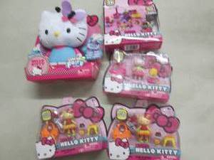 lot 124 image: 5 Hello Kitty Toys...