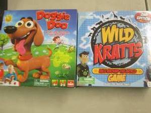lot 126 image: Doggie Doo, Wild Kratts Game...