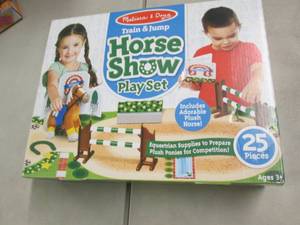 lot 162 image: Melissa & Doug Horse Show Play Set...