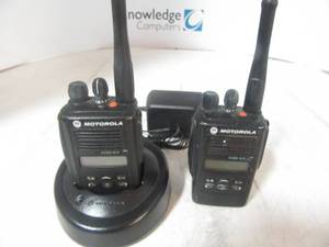 Pair of Motorola EX560-XLS wcharger