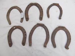 Vintage horse shoes