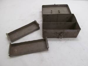 Antique metal box