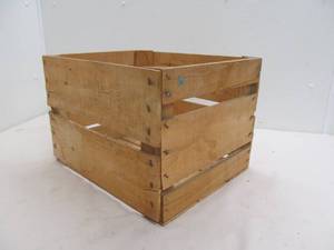Wood crate