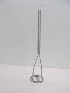 Metal potato masher