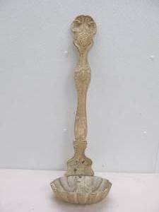 Antique metal spoon