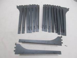Heavy duty bracket rack supports