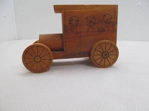 vintage musical coin bank