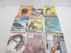 vintage field &stream magazines