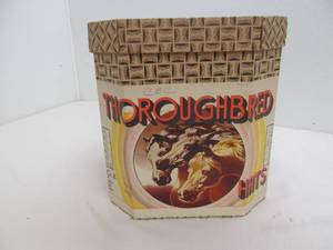 vintage Thoroughbred hat box