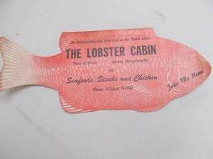 vintage food menu