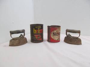 Vintage coffee cans