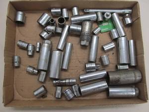Assortment of sockets
