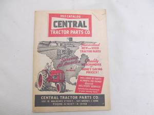 Vintage tractor catalog
