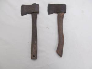 Vintage camp axes