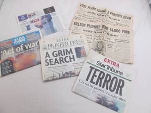 Vintage newspapers