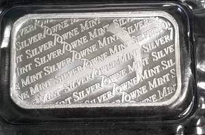 1 TROY OZ. .999 FINE SILVER BAR SILVERTOWNE SEALED