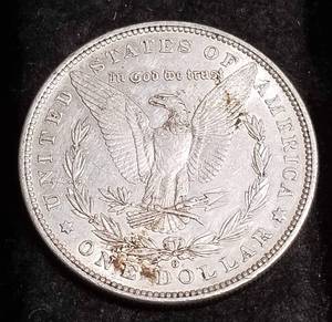 1880-O MORGAN SILVER DOLLAR