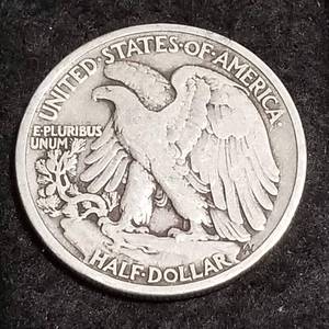 1937 WALKING LIBERTY HALF DOLLAR