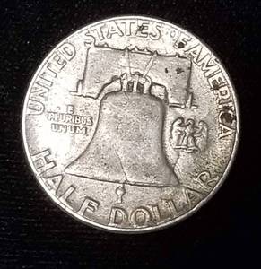 1957 FRANKLIN HALF DOLLAR