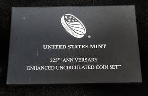 2017-S US MINT 225th ANNIVERSARY ENHANCED COIN SET