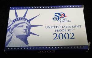 2002 US PROOF SET IN ORIGINAL PACKAGING
