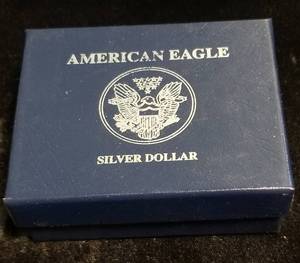 2018 AMERICAN SILVER EAGLE 1 TROY OZ. .999 FINE SILVER IN AIRTITE