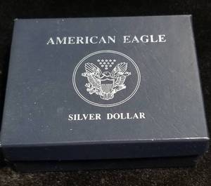 2003 AMERICAN SILVER EAGLE 1 TROY OZ. .999 FINE SILVER IN AIRTITE