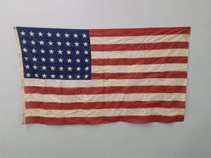 lot 4 image: 48 Star Authentic American Flag