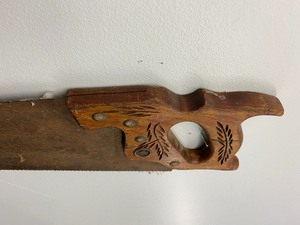 lot 91 image: Two Vintage Saws