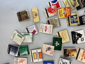 lot 85 image: Collection of Vintage Matchbooks