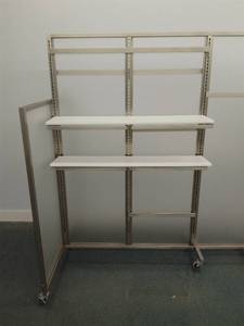 lot 124 image: Rolling Retail Store Display