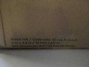 lot 2 image: Toilet Paper