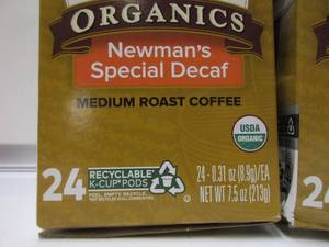 lot 58 image: Organic Decaf K-Cups