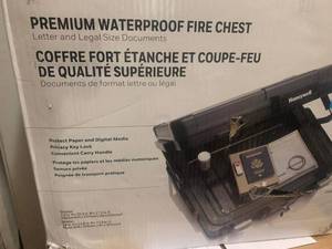 lot 6 image: Waterproof Fire Chest