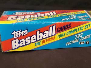 lot 6 image: 1992 Topps Baseball Card Factory Sealed Set.
