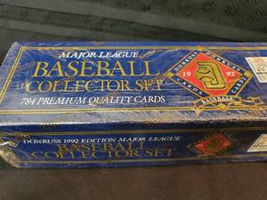 lot 11 image: 1992 Donruss Baseball Card Factory Sealed Set.