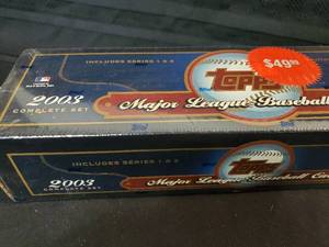 lot 12 image: 2003 Topps Baseball Card Factory Sealed Set
