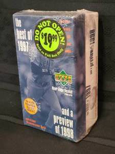 lot 13 image: 1997 Upper Deck Baseball Cards The Best of 1997 Factory Sealed