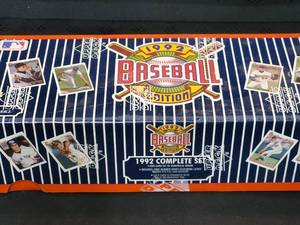 lot 24 image: 1992 Upper Deck Baseball Card Factory Sealed Set.