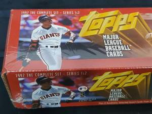lot 28 image: 1997 Topps Baseball Card Factory Sealed Set.