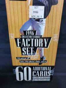 lot 31 image: 1996 Upper Deck Baseball Card Factory Sealed Set.