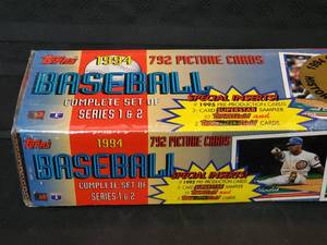 lot 34 image: 1994 Topps Baseball Card Factory Sealed Set.