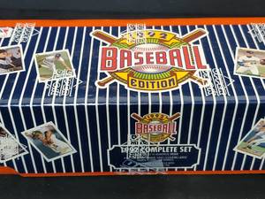 lot 37 image: 1992 Upper Deck Baseball Card Factory Sealed Set.
