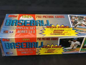 lot 50 image: 1994 Topps Baseball Card Factory Sealed Set.