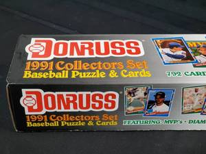 lot 59 image: 1991 Donruss Baseball Card Factory Set