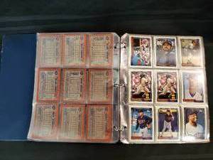 lot 66 image: Assorted Twins Baseball Cards Collection Album