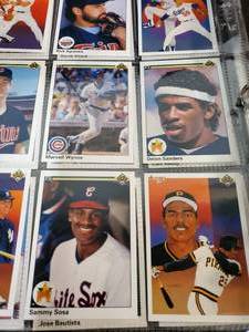 lot 71 image: Assorted Upper Deck Baseball Cards 1990-93