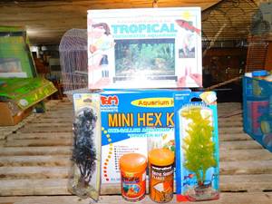 lot 141 image: New Aquarium Supplies