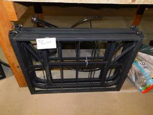 lot 123 image: Twin Black Bed Frame