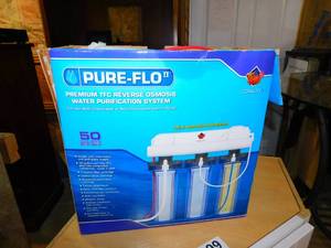 lot 98 image: Coralife Pure-Flo Premium TFC Reverse Osmosis Water Purification System for Aquariums